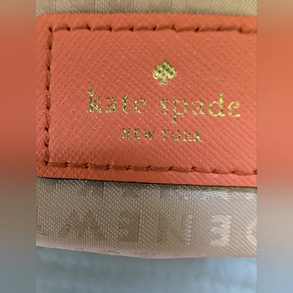 Kate Spade Tangerine Cross Body with Gold Accent - Picture 4 of 4